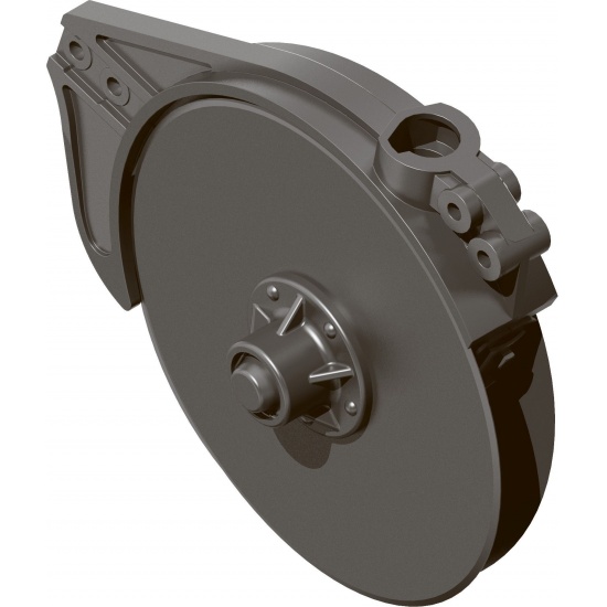 Сошник широкорядный в сборе, со смещением (2-х дисковый, сталь 65Г) (Алмаз РЗЗ) - 1