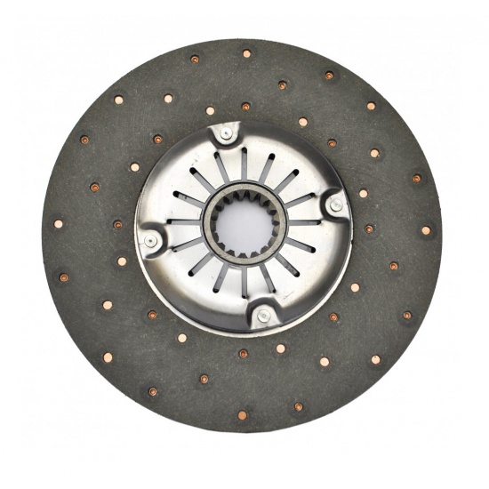 Диск сцепления ведомый муфты Т-150, СМД-60 (400мм) AM-28-033 "Автомагнат" (4) - 1