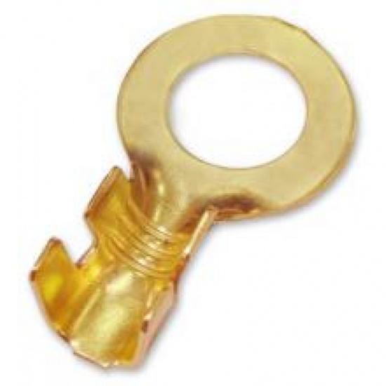 Наконечник (клемма кольцевая ) D=8.5 мм 2.5-4.0 мм h=1.0 мм луженый - 1