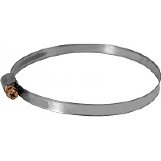 Хомут стяжной d=113-121 ширина 24 мм. W1 -Оцинкованный металл - 1