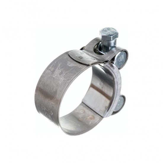 Хомут стяжной d=40-43 ширина 20 мм. W1 -Оцинкованный металл - 1