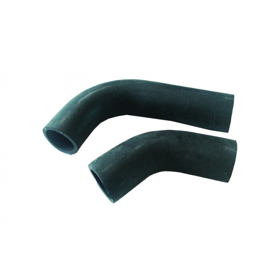 70-1303001 ПАТРУБОК РАДИАТОРА  ВЕРХНИЙ (синий силиконовый) - 1