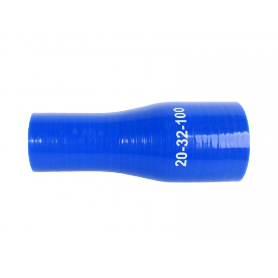 ПАТРУБОК СИЛИКОНОВЫЙ 50-100-С (синий) - 1