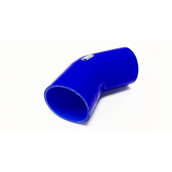ПАТРУБОК СИЛИКОНОВЫЙ 60-80-С (синий) - 1