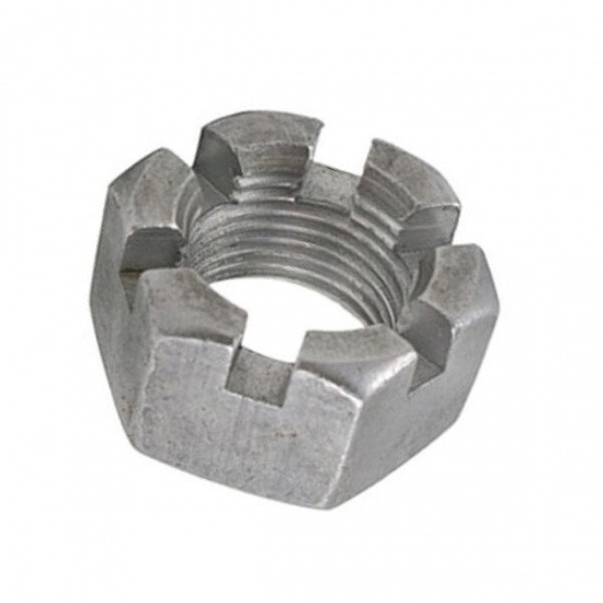 Гайка М36х3 корончатая пальца штока гидроцилиндра и 098 оси. - 1