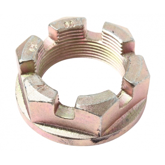 Гайка М42х2-5Н6Н фланца редуктора корончатая ТЕФЛОН "СпецМаш" - 1