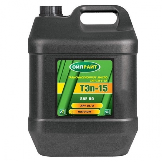 Масло трансм OIL RIGHT Тэп-15В (нигрол) 10л (2шт) - 1