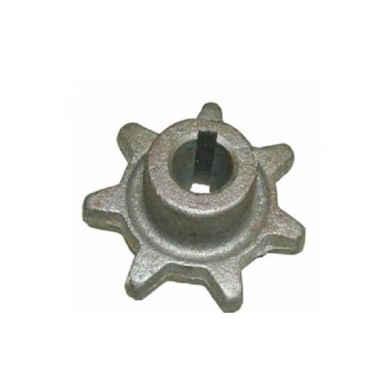 Звездочка z=15, t=19.05 прив. распред шнека "стальная, фрезеровка" (Тула) - 1