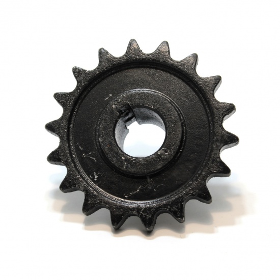 Звездочка z=18, t=19.05, d=30 мм заднего к/привода колос шнека (УКР) - 1