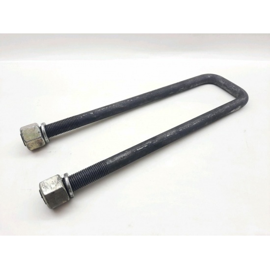 Стремянка рессоры 2ПТС-4 (16х1,5х320х70(В16)х55) прямоугольная с гайкой - 1