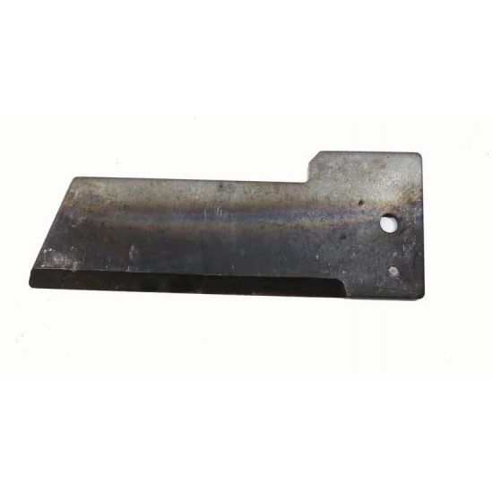 Нож противорежущий измельчителя (без наплавки) (180х50х3, Ø12) (КЗС-8,10.12) - 1