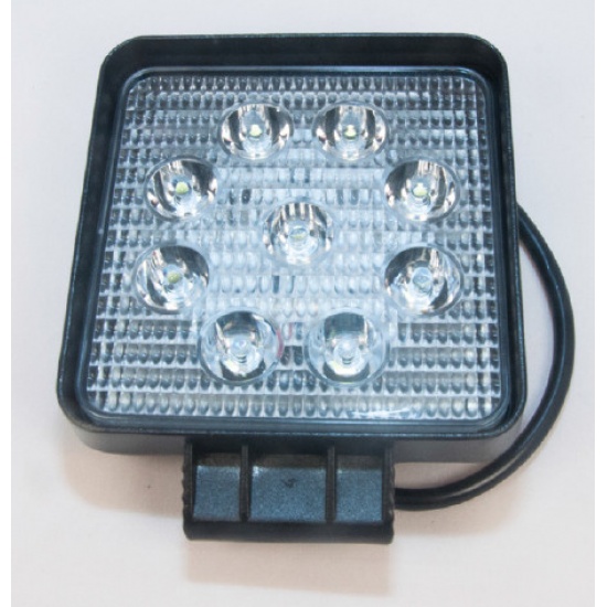 Фара светодиодная квадратная 27 ватт 9*3W (МТЗ,ДОН, ACROS, Вектор) (Allroad) - 1