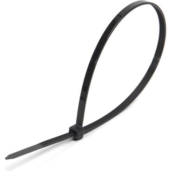 Стяжка кабельная 4,8 (5) *200 черная (100) шт - 1