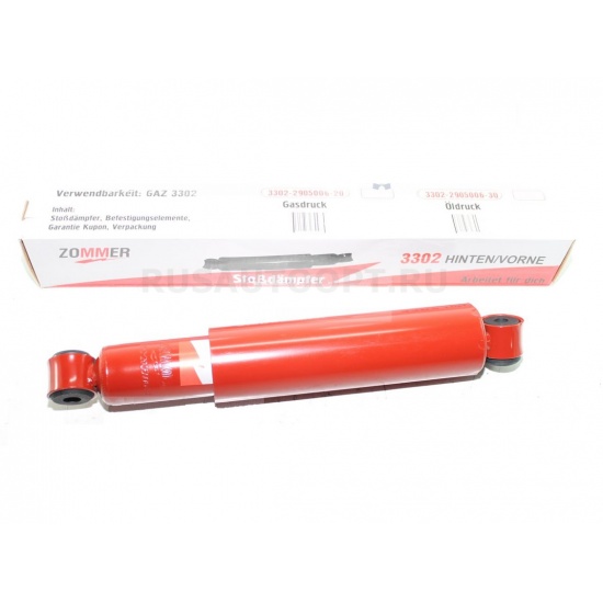 Амортизатор ГАЗ-3302 передний/задний масляный "ZOMMER" - 1