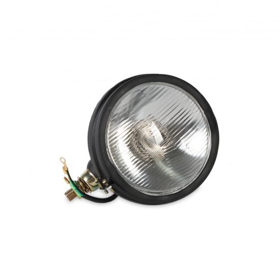 Фара передняя МЕТАЛЛИЧЕСКИЙ КОРПУС ПРОТИВОВИБРАЦИОННЫЙ ДЕРЖАТЕЛЬ ( 12V H4 100/90W P45T ) ( фг-305 ) - 1