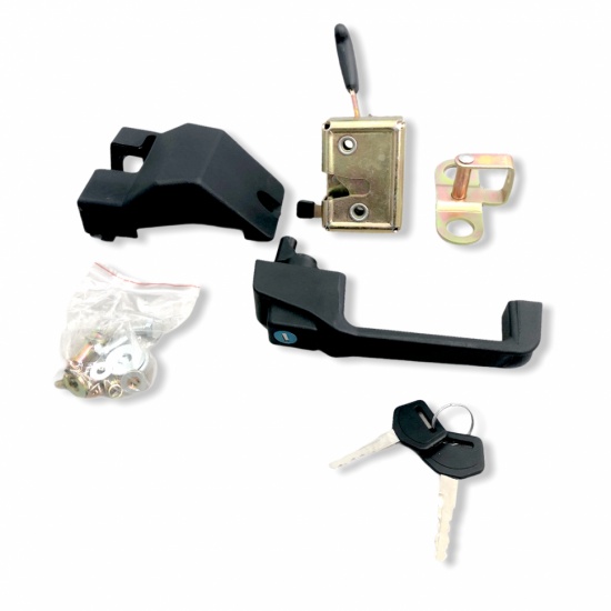 Замок двери левый УК в сборе - 1