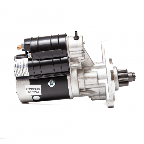 Стартер МТЗ ( 12В ) 2,8/4,2 кВт редукторный со смещ.редукт. для переоб. с ПД-10, бендикс под пускач - 1