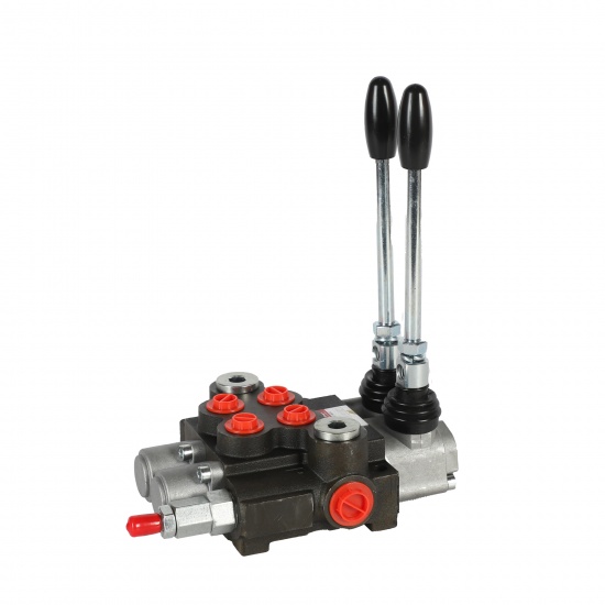 Гидрораспределитель c плавающим режимом,без фиксации в положениях"подъем-опускание"на обоих секциях, - 1