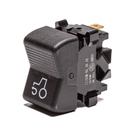 Переключатель клавиша переднего ведущего моста, МТЗ, 12/24В П150М-06.49 AE - 1