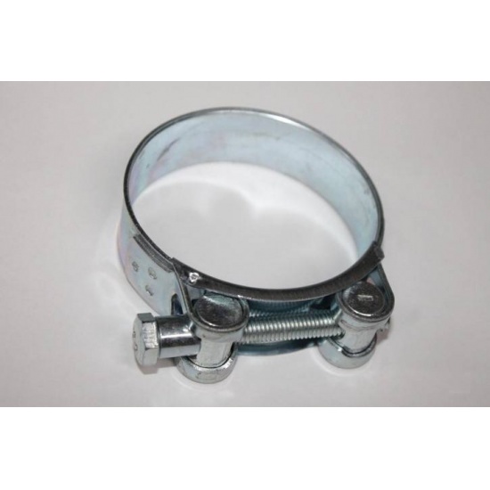 Хомут 80-85 мм, силовой W4 (нерж+нерж) - 1