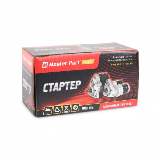 Стартер 24В. 3,5кВт, 10зуб.МТЗ, ГАЗ 33081,ЗИЛ,МАЗ дв.ММЗ.( ELECTRON ) ( ан.9172-780 ) - 1