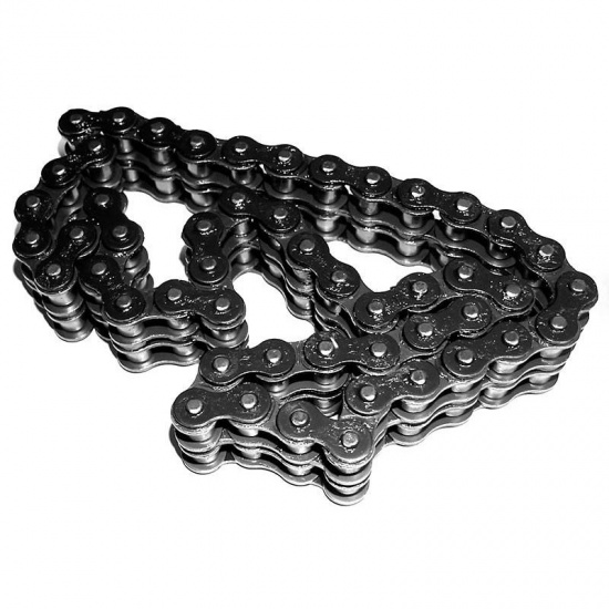 Цепь приводная роликовая двухрядная ( L=2515 ) - 1