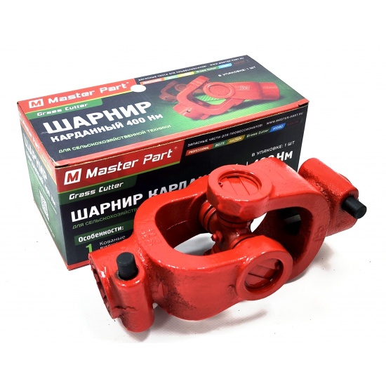 Шарнир (Шлиц D-8х32х38 с фикс-м – Шлиц D-6х29х35 (1 3/8" Z6) с фикс-м) крестовина 35х98 мм, 400 Нм - 1