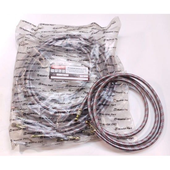 Топливопровод в МЕТАЛЛИЧЕСКОЙ ОПЛЕТКЕ обратка D-10 mm ( L=2270 мм) ( Упак.- 10 шт. ) - 1