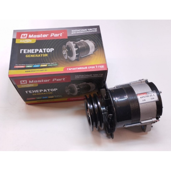 Генератор 2-х ручьевой ( 700W,14В.50A ) ЛТЗ, ВТЗ, дв. ВТЗ, ан. 462.3701 ( ELECTRON ) - 1