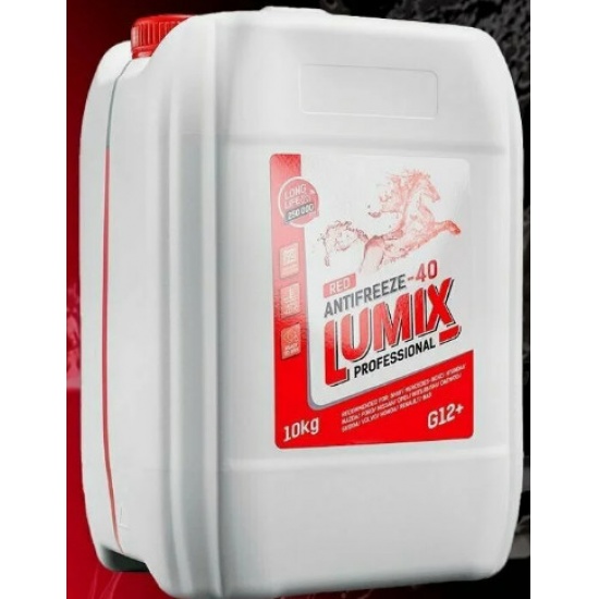 Антифриз LUMIX  G12+ red -40  10кг (Юг) - 1
