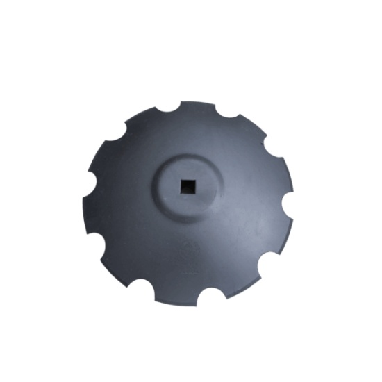 Диск «Ромашка» D=660 тол. 6мм, площадка 165мм, центр. кв. отв. 40х40мм - 1