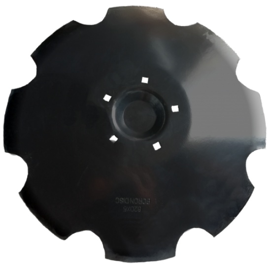 Диск «Ромашка» D=620мм, тол. 6мм, 5 кв. отв. 13х13 на расстоянии 158мм - 1