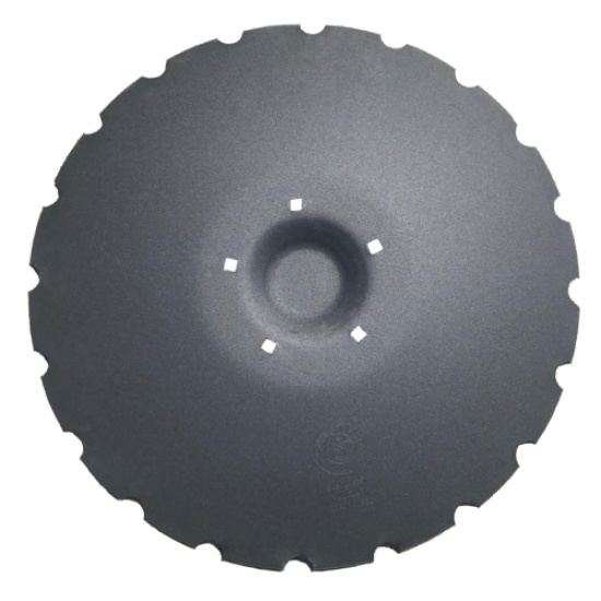 Диск «Мелкая ромашка» D=620мм, тол. 6мм, 5 кв. отв. 13х13 на расстоянии 158мм - 1