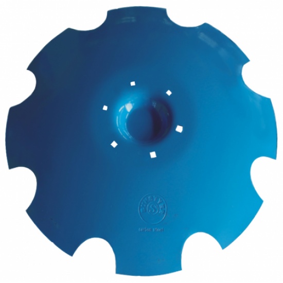 Диск «Ромашка» D=735мм, тол. 6мм, 6 кв. отв. 13X13 на расстоянии 195мм - 1