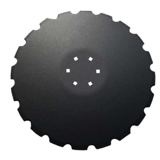 Диск Kuhn Optimer «Ромашка» D=510мм, тол. 6мм., 6 кв. Отв. D=11,5 мм на расстоянии 100 мм - 1