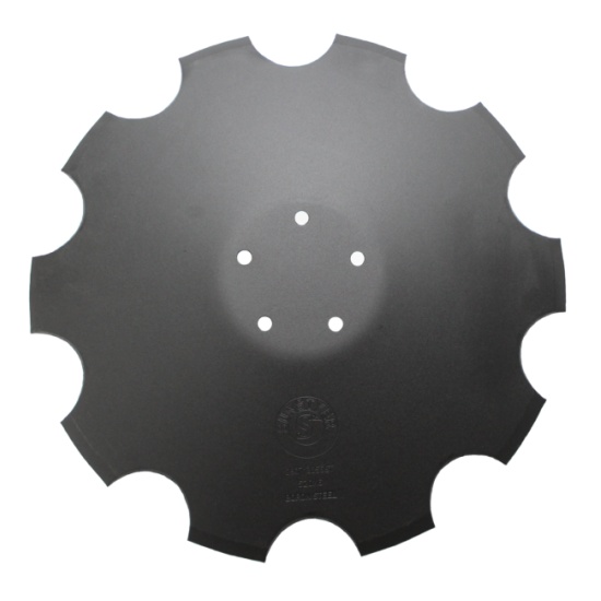 Диск  "Ромашка" D=520мм, тол. 6мм. 5 отв. D=12,5мм на расстоянии 105мм - 1