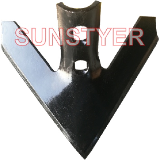 Лапа культиватора 220мм к S-образной стойке 45х12 и 65х12 - 1