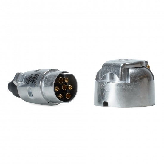 Комплект ( вилка+розетка ) 7-и контактная ( МЕТ ) - 1